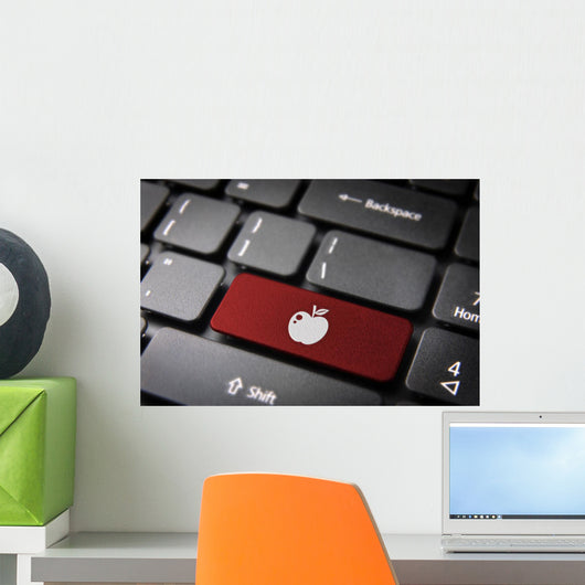 Red Fruit Keyboard Key