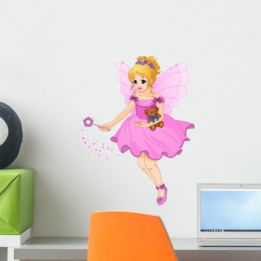 Illustration Cute Girl Purple