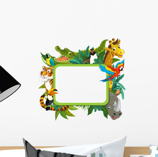 Banner Frame Border Jungle