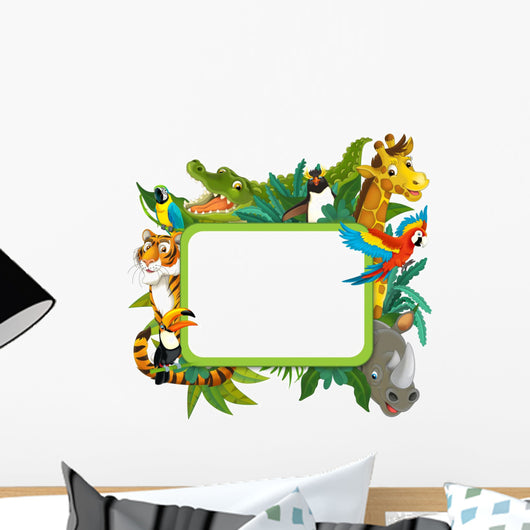 Banner Frame Border Jungle