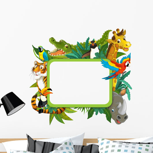 Banner Frame Border Jungle