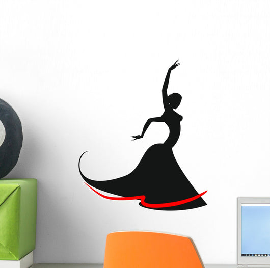 Silhouette Flamenco Dancer