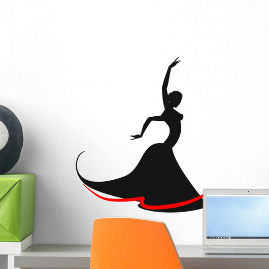 Silhouette Flamenco Dancer
