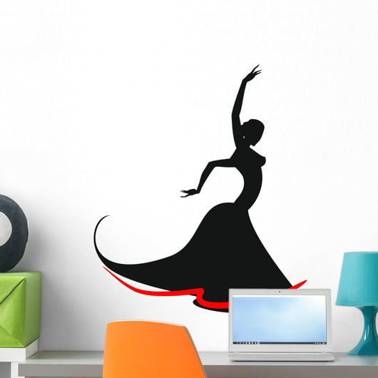 Silhouette Flamenco Dancer