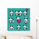 Lezzi - The Cute Panda Wall Decal
