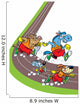 Animals Treadmill Wall Decal