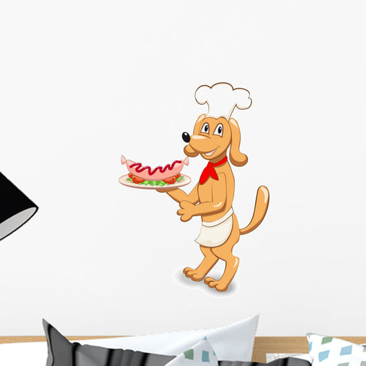 Hot-dog1 Wall Decal