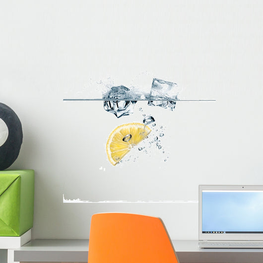 Healthy Refreshment with Lemon Wall Mural