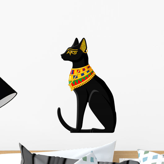 Egyptian Cat Wall Decal