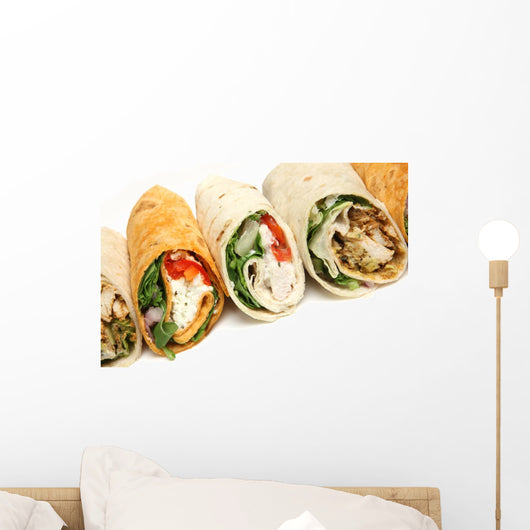Various Wrap Sandwiches