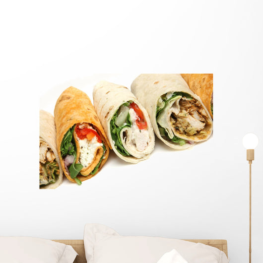 Various Wrap Sandwiches
