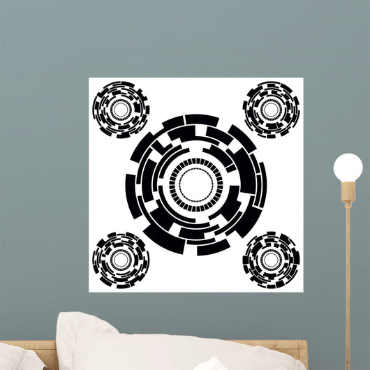 Circle Charts Wall Decal
