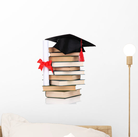 Grad Hat with Diploma