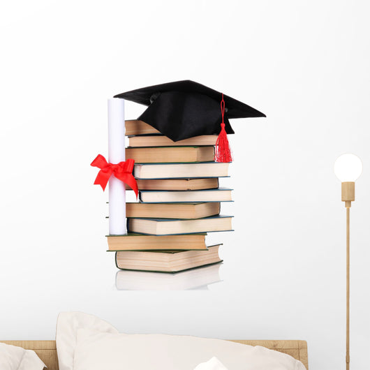 Grad Hat with Diploma
