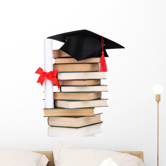 Grad Hat with Diploma