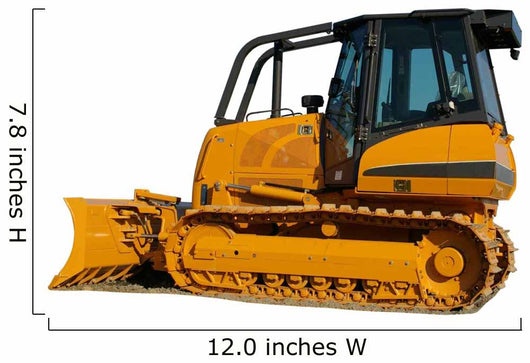 BULLDOZER USA ref 2232 Wall Decal