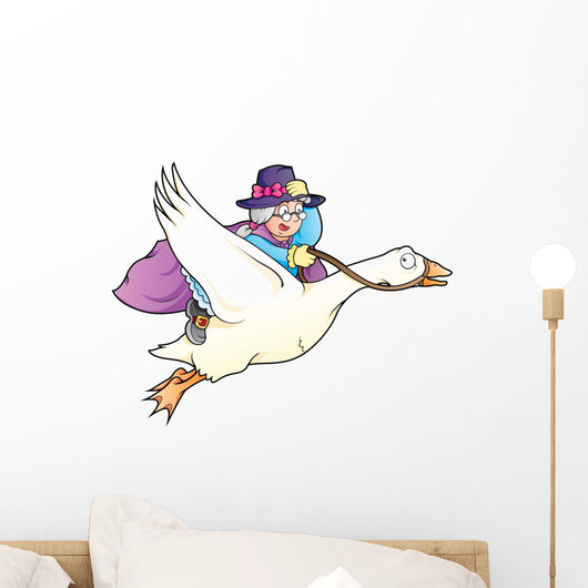 Mother Goose Wall Decal