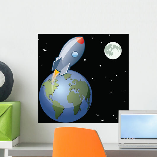 Rocket Launch to Moon