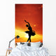 Dancer Sunset Wall Mural