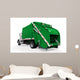 Garbage Truck Isolated Wall Decal