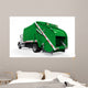 Garbage Truck Isolated Wall Decal