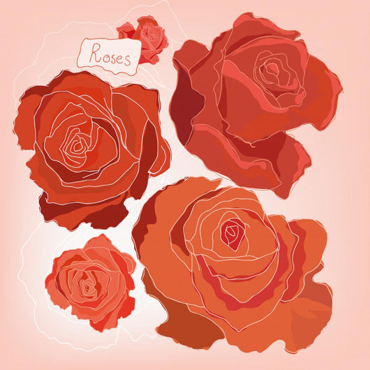 Roses Wall Mural