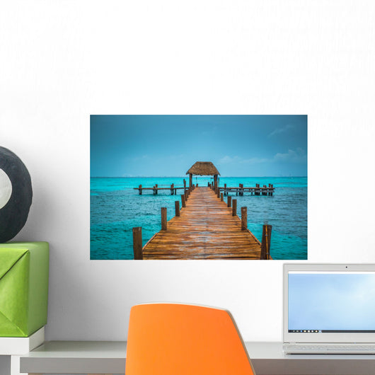 Caribbean Pier Wall Mural
