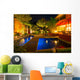 Privater Garten Bei Nacht - Sommerversion Wall Mural