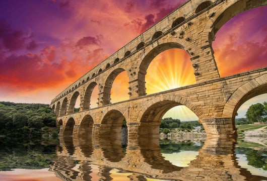 Pont Du Gard Provence Wall Decal