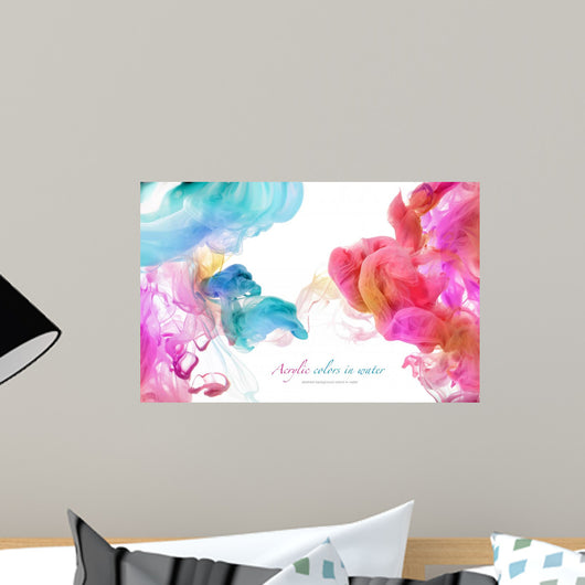 Acrylic Colors Water Abstract