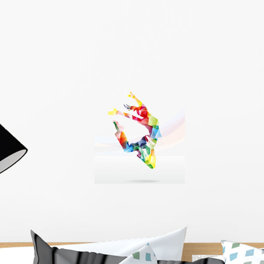 Sprung Wall Decal