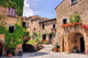 Picturesque Corner Quaint Hill Wall Decal