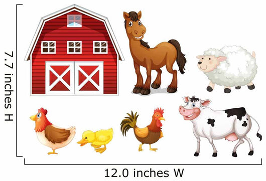 Farm Animals Wall Decal