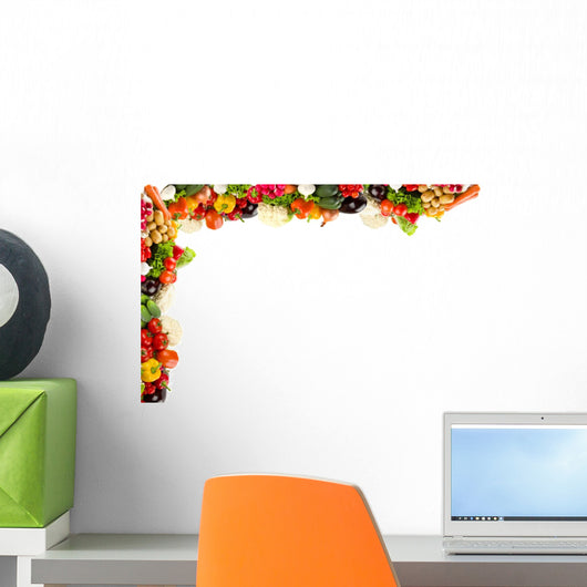 Vegetable Frame Wall Decal