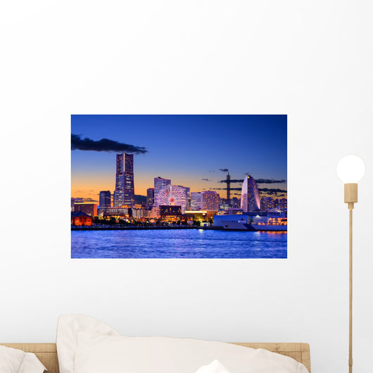 Yokohama Japan Cityscape Wall Decal