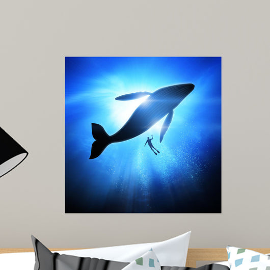 Under Waves Wall Decal