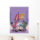 Two Women Drinking Coffee Wall Decal