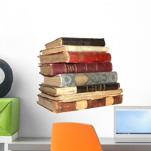 Old Books Wall Decal