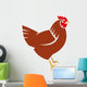 New Hampshire Red Hen Wall Decal