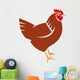 New Hampshire Red Hen Wall Decal