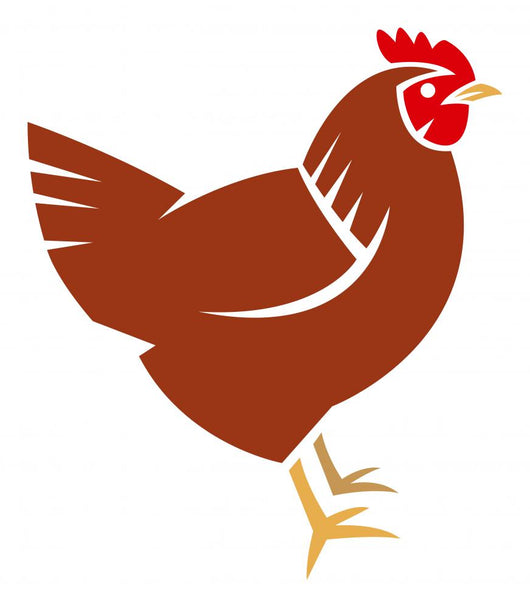 New Hampshire Red Hen Wall Decal