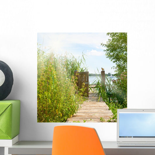 Path to Lake Wall Decal