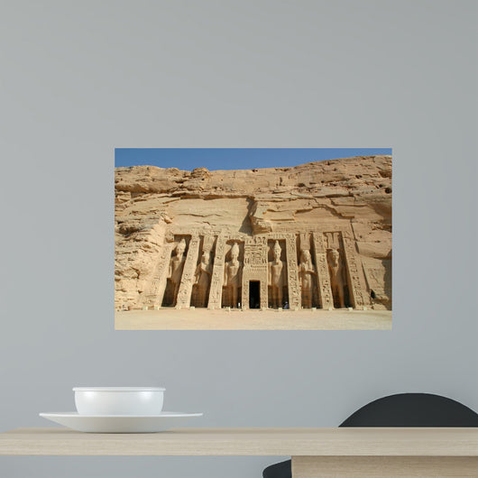 Abu Simbel Temple Nefertari Wall Decal