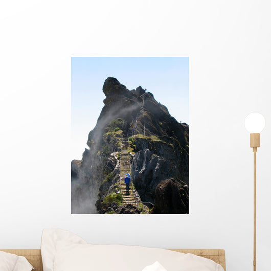Hiking Path Madeira Island Wall Decal