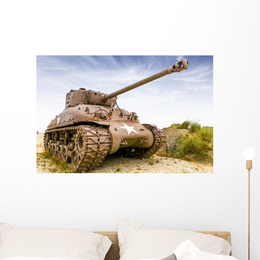 Sherman Tank Wall Decal