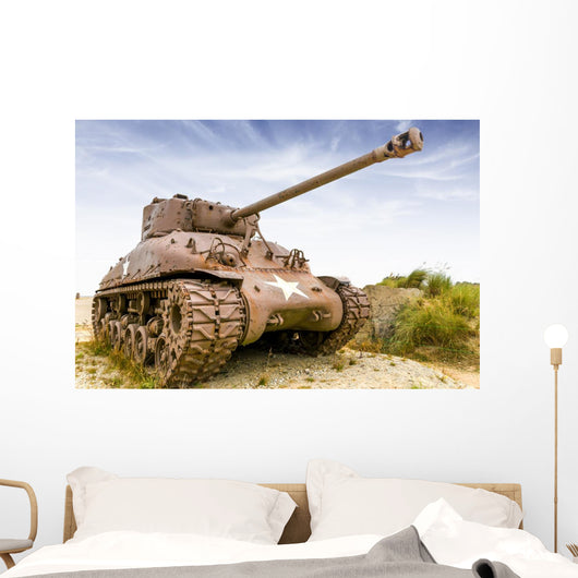Sherman Tank Wall Decal