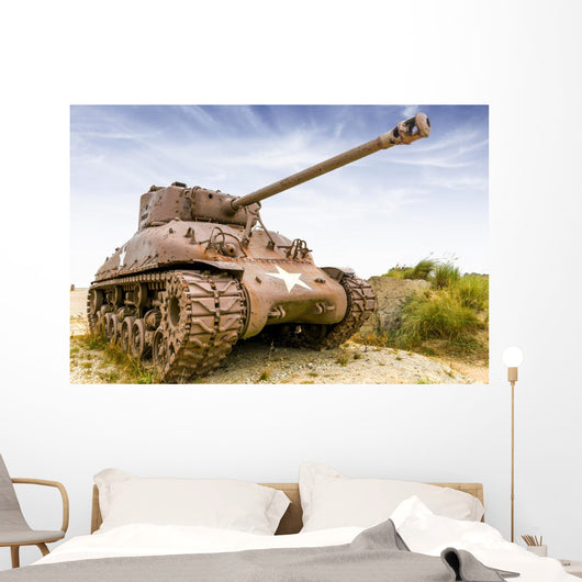Sherman Tank Wall Decal