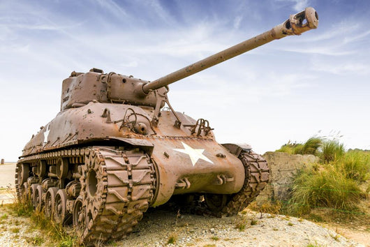 Sherman Tank Wall Decal