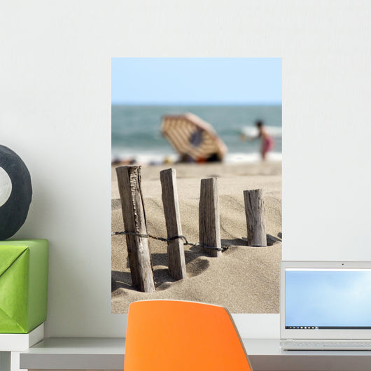Ganivelles Protection Beaches and Wall Decal