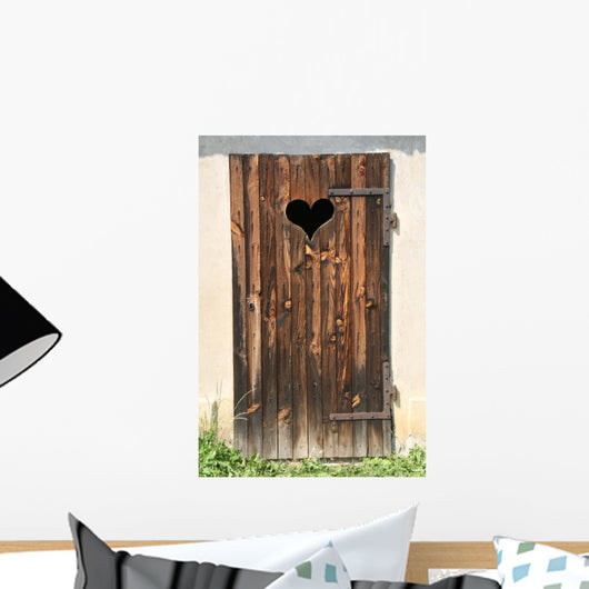 Porte En Bois Wall Decal